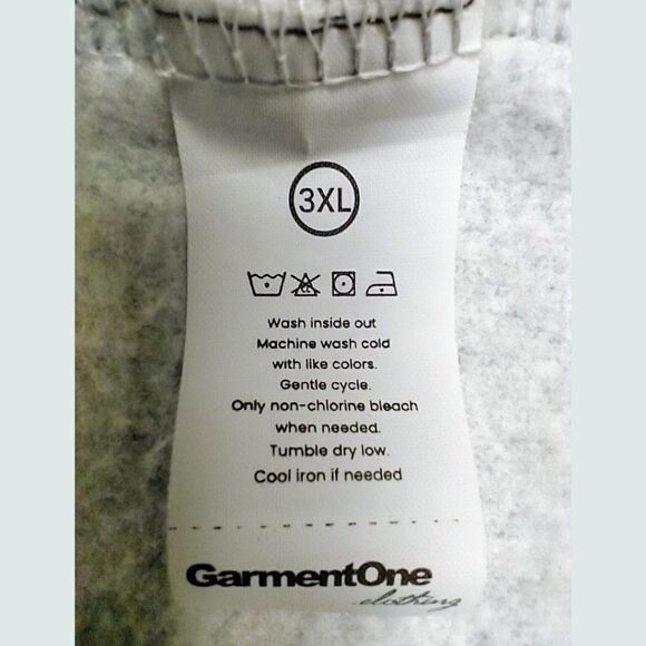 Garment One NEW Plus Size detailed SKULL & BONES MIDI DRESS Or Sweatshirt 3X - Picture 14 of 15